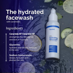 The Hydrating Facewash with Ceramides - Fuzed Skincare